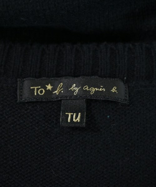 To b. by agnes b（トゥービーバイアニエスベー）ワンピース 黒 サイズ:TU レディース/2200648815037