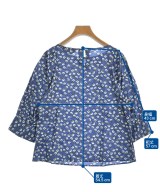 To b. by agnes b（トゥービーバイアニエスベー）ブラウス 青 サイズ:36(S位) レディース/2200648815044