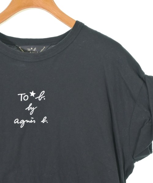 To b. by agnes b（トゥービーバイアニエスベー）Tシャツ・カットソー 黒 サイズ:38(M位) レディース/2200639477077