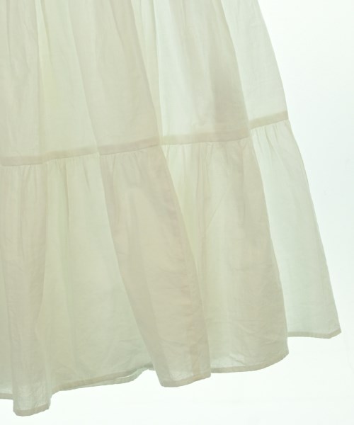 To b. by agnes b（トゥービーバイアニエスベー）ロング・マキシ丈スカート 白 サイズ:38(M位) レディース/2200652440072