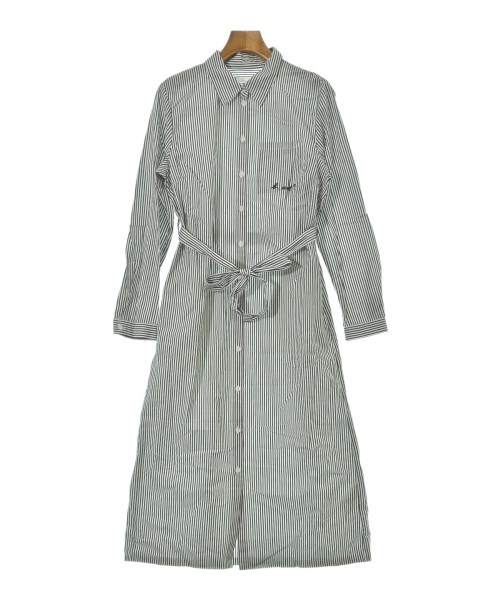 To b. by agnes b(トゥービーバイアニエスベー)シャツワンピース 白 サイズ:TU/2200650487024