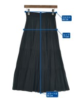 To b. by agnes b（トゥービーバイアニエスベー）ロング・マキシ丈スカート 黒 サイズ:38(M位) レディース/2200723611103