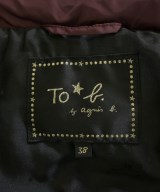 To b. by agnes b（トゥービーバイアニエスベー）ダウンコート 赤 サイズ:38(M位) レディース/2200735024052