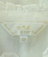 To b. by agnes b（トゥービーバイアニエスベー）カジュアルシャツ 白 サイズ:38(M位) レディース/2200735105072