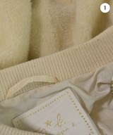 To b. by agnes b（トゥービーバイアニエスベー）ブルゾン 白 サイズ:36(S位) レディース/2200735541030