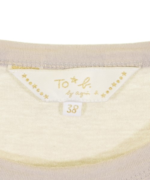 To b. by agnes b（トゥービーバイアニエスベー）Tシャツ・カットソー グレー サイズ:38(M位) レディース/2200721944067