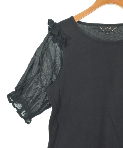 To b. by agnes b（トゥービーバイアニエスベー）Tシャツ・カットソー 黒 サイズ:38(M位) レディース/2200721944081