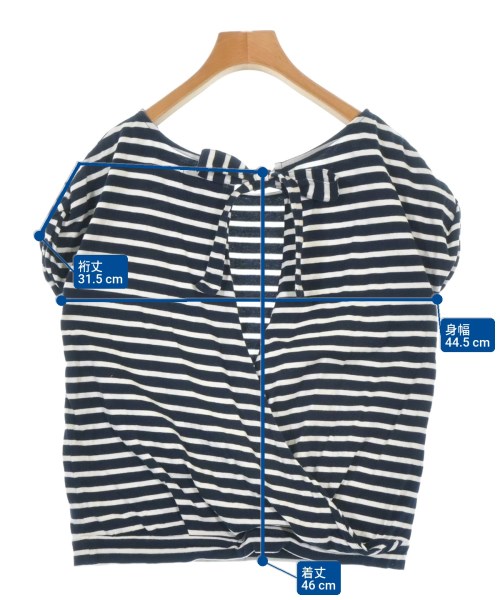 To b. by agnes b（トゥービーバイアニエスベー）Tシャツ・カットソー 紺 サイズ:F レディース/2200682142045