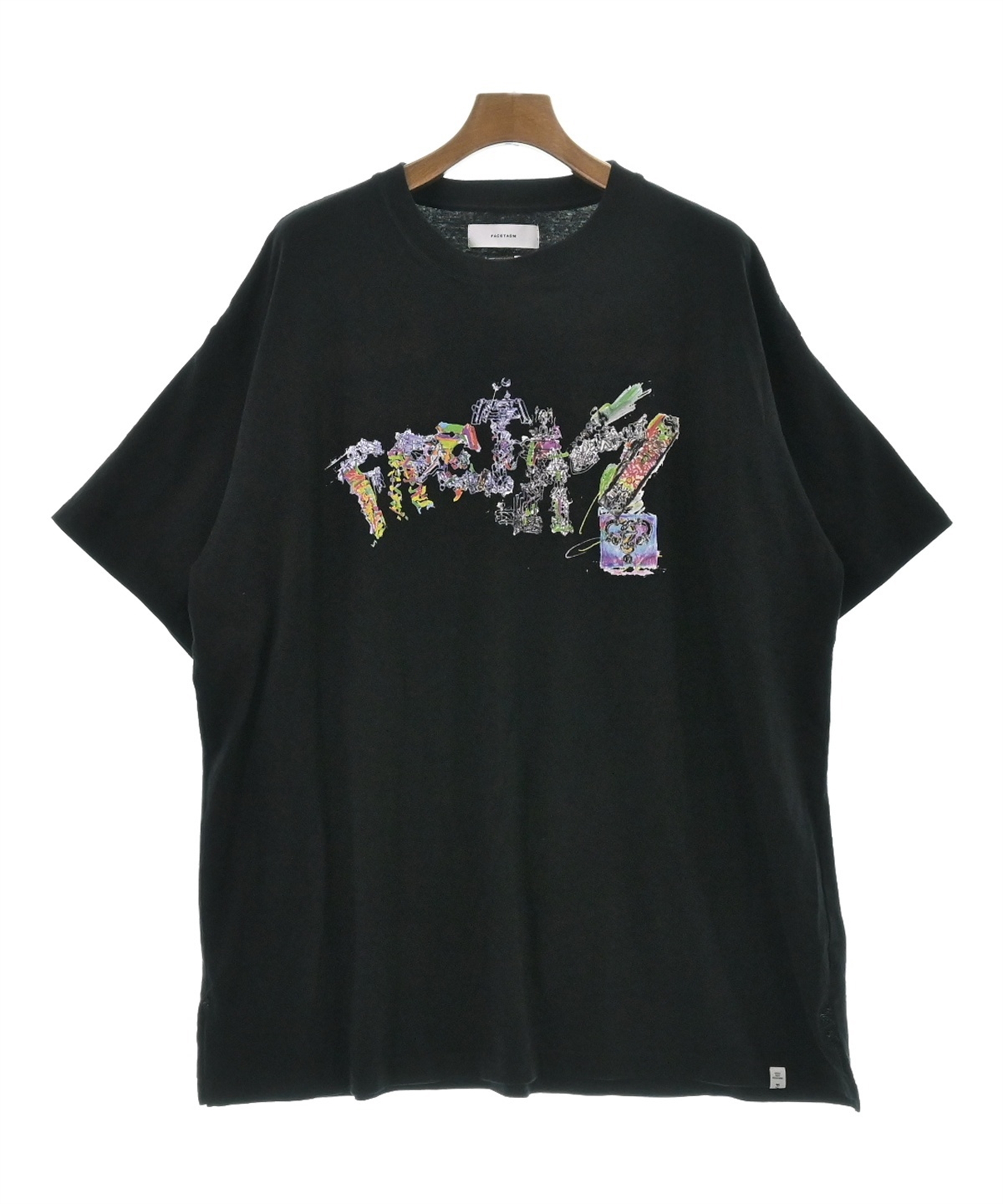FACETASM（ファセッタズム）Tシャツ・カットソー 黒 サイズ:5(L