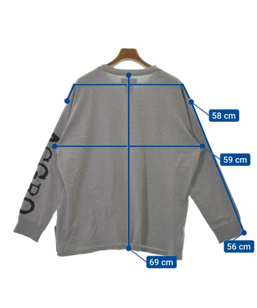 FACETASM（ファセッタズム）Tシャツ・カットソー グレー サイズ:5(L位) メンズ/2200480784010