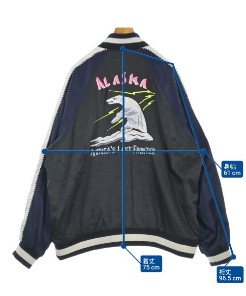 FACETASM（ファセッタズム）スタジャン 黒 サイズ:4(M位) メンズ/2200635104038