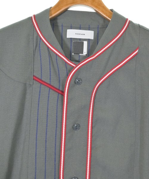 FACETASM（ファセッタズム）カジュアルシャツ グレー サイズ:4(M位) メンズ/2200637332033