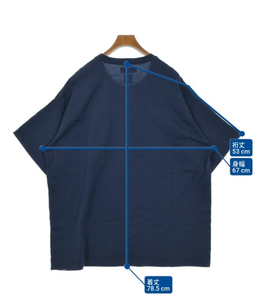 FACETASM（ファセッタズム）Tシャツ・カットソー 紺 サイズ:00(F) メンズ/2200627521249