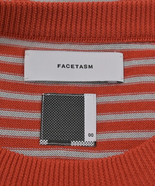 FACETASM（ファセッタズム）Tシャツ・カットソー オレンジ サイズ:00(F) メンズ/2200627521256