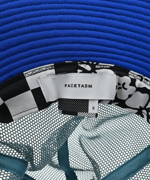 FACETASM（ファセッタズム）ハット 青 サイズ:- メンズ/2200643573734