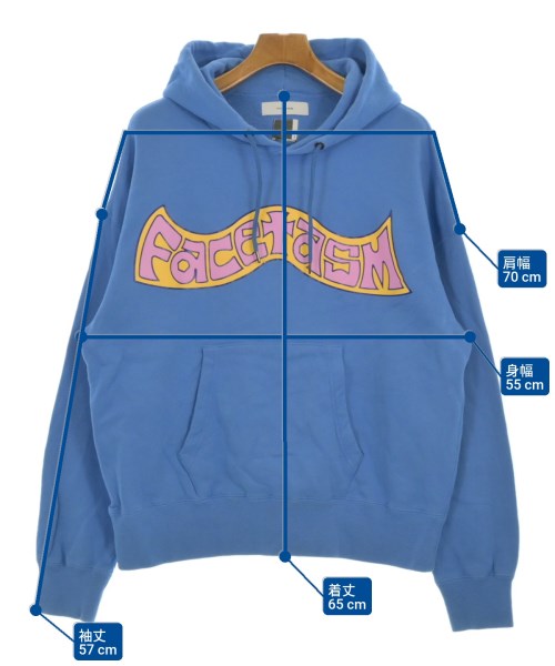 FACETASM（ファセッタズム）パーカー 青 サイズ:3(M位) メンズ/2200644690058