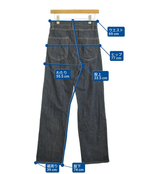 FACETASM（ファセッタズム）デニムパンツ 紺 サイズ:1(XXS位) メンズ/2200536598011
