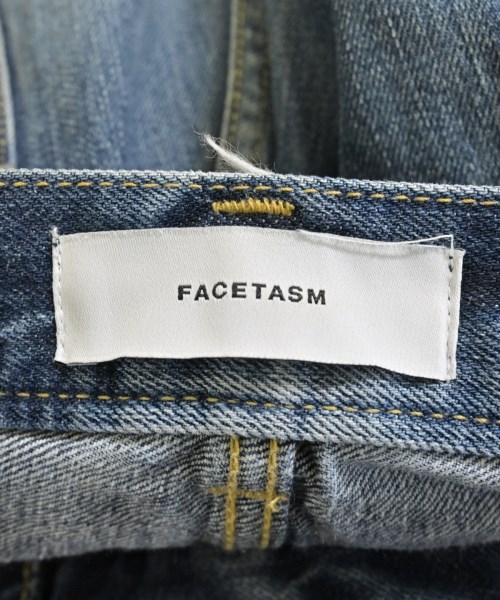 FACETASM（ファセッタズム）デニムパンツ 青 サイズ:1(XXS位) メンズ/2200536598028