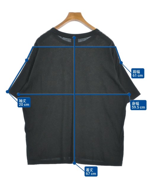 FACETASM（ファセッタズム）Tシャツ・カットソー 黒 サイズ:F メンズ/2200543989086