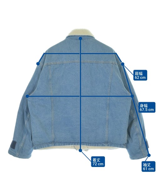 FACETASM（ファセッタズム）デニムジャケット 青 サイズ:4(M位) メンズ/2200621479010
