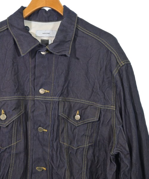 FACETASM（ファセッタズム）デニムジャケット 紺 サイズ:5(L位) メンズ/2200622031033