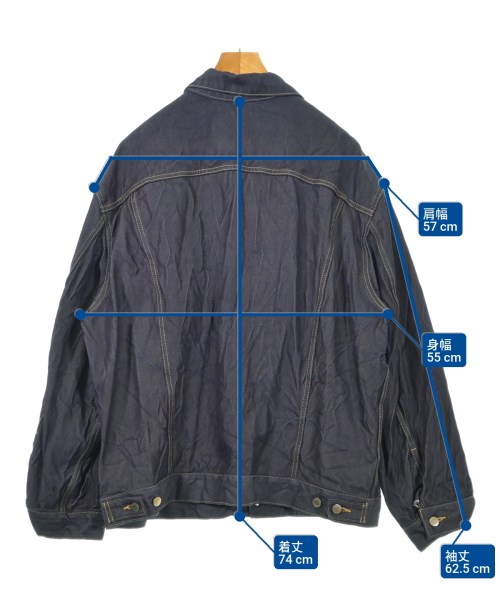 FACETASM（ファセッタズム）デニムジャケット 紺 サイズ:5(L位) メンズ/2200622031033
