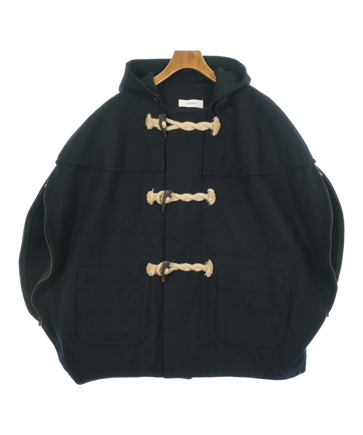 facetasm ダッフルコート FACETASM（ファセッタズム）ダッフルコート 紺 サイズ:00(F) メンズ