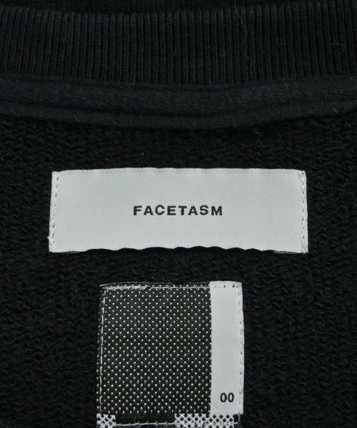 FACETASM（ファセッタズム）スウェット 黒 サイズ:00(F) メンズ/2200625495078