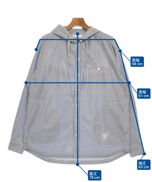 FACETASM（ファセッタズム）カジュアルシャツ 紺 サイズ:-(M位) メンズ/2200611637734