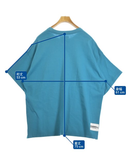 FACETASM（ファセッタズム）Tシャツ・カットソー 青 サイズ:1(XXS位) メンズ/2200560177176