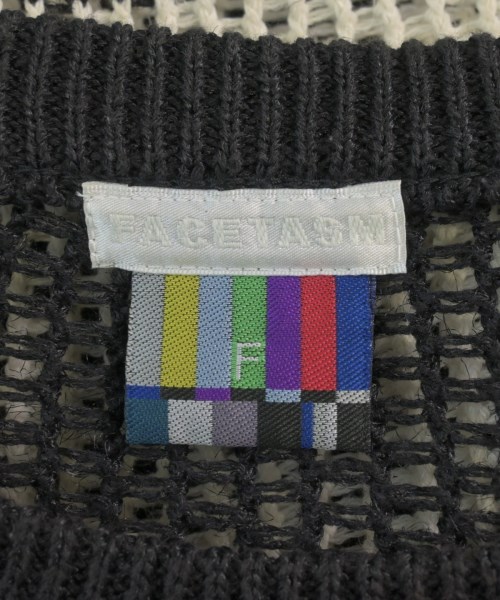 FACETASM（ファセッタズム）ニット・セーター 黒 サイズ:F メンズ/2200568928046