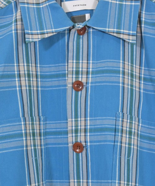 FACETASM（ファセッタズム）カジュアルシャツ 青 サイズ:4(M位) メンズ/2200672861284