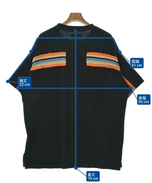 FACETASM（ファセッタズム）Tシャツ・カットソー 黒 サイズ:5(L位) メンズ/2200672861451