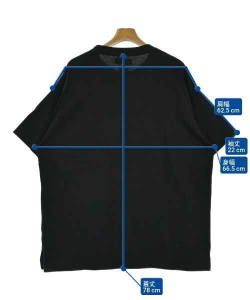 FACETASM（ファセッタズム）Tシャツ・カットソー 黒 サイズ:5(L位) メンズ/2200672861543