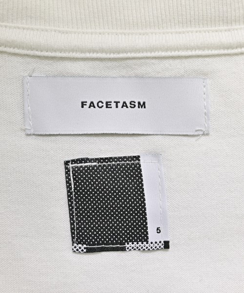 FACETASM（ファセッタズム）Tシャツ・カットソー 白 サイズ:5(L位) メンズ/2200672861574