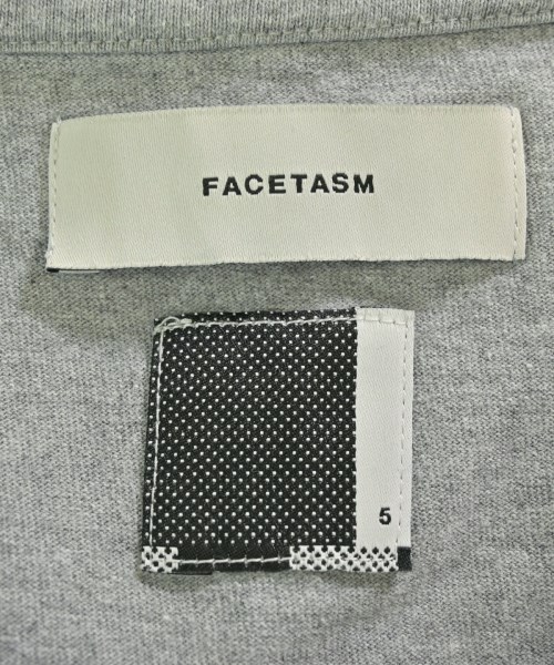 FACETASM（ファセッタズム）Tシャツ・カットソー グレー サイズ:5(L位) メンズ/2200700724017