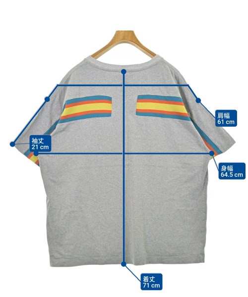 FACETASM（ファセッタズム）Tシャツ・カットソー グレー サイズ:5(L位) メンズ/2200700724017