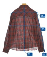 FACETASM（ファセッタズム）カジュアルシャツ 赤 サイズ:4(M位) メンズ/2200656784011