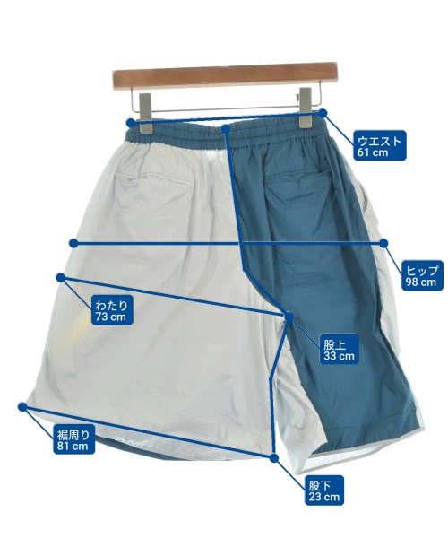 FACETASM（ファセッタズム）ショートパンツ 青 サイズ:F メンズ/2200656784042