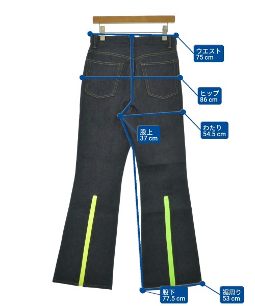 FACETASM（ファセッタズム）デニムパンツ 紺 サイズ:3(S位) メンズ/2200657863401