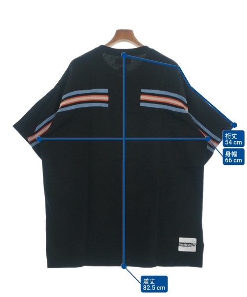 FACETASM（ファセッタズム）Tシャツ・カットソー 黒 サイズ:5(L位) メンズ/2200659794086