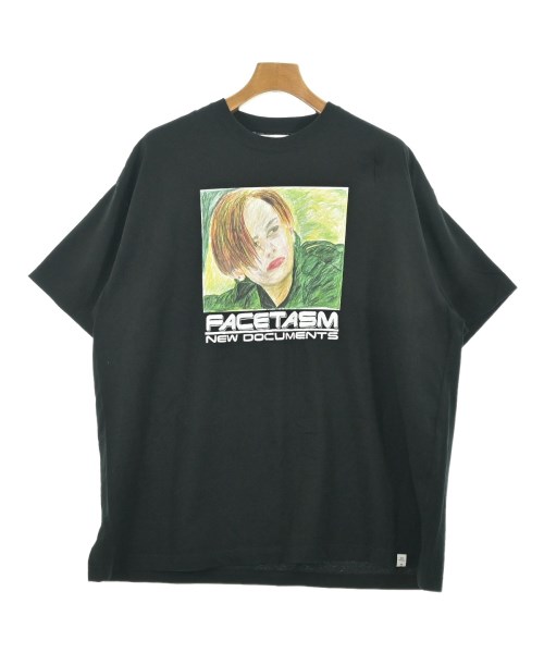 FACETASM(ファセッタズム)Tシャツ・カットソー 黒 サイズ:1(XXL位)/2200660153100
