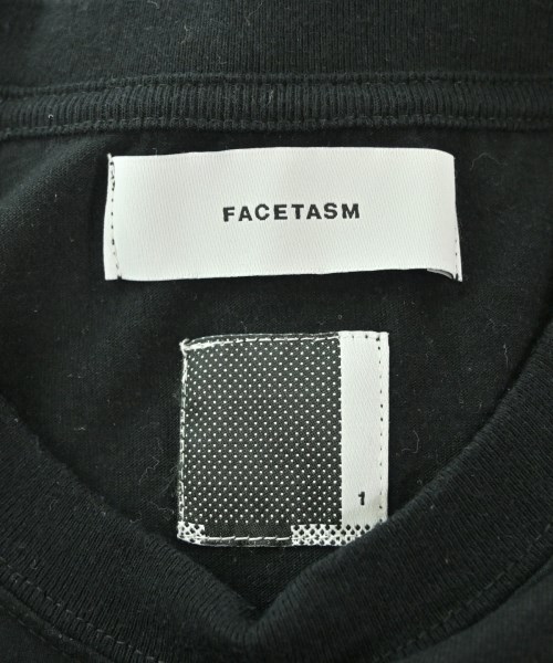 FACETASM（ファセッタズム）Tシャツ・カットソー 黒 サイズ:1(XXL位) メンズ/2200660153100