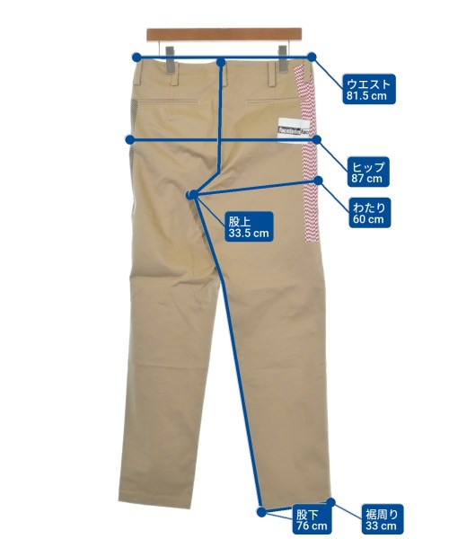 FACETASM（ファセッタズム）チノパン ベージュ サイズ:4(M位) メンズ/2200660810072