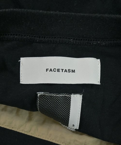 FACETASM（ファセッタズム）Tシャツ・カットソー 黒 サイズ:3(S位) メンズ/2200711678118