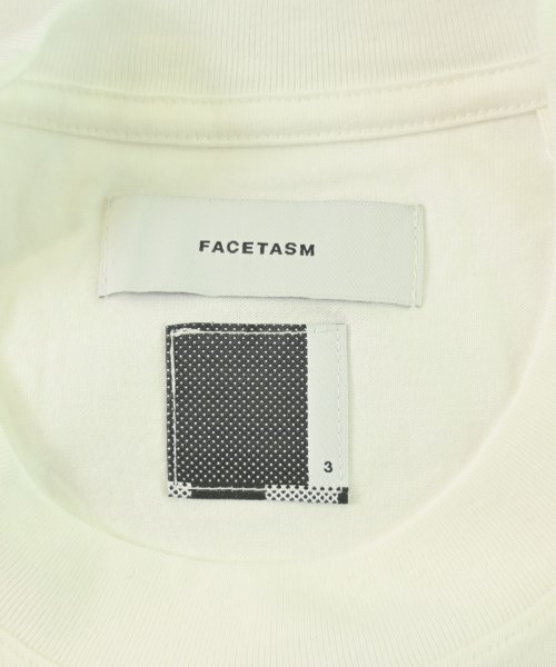 FACETASM（ファセッタズム）Tシャツ・カットソー 白 サイズ:3(S位) メンズ/2200714978178