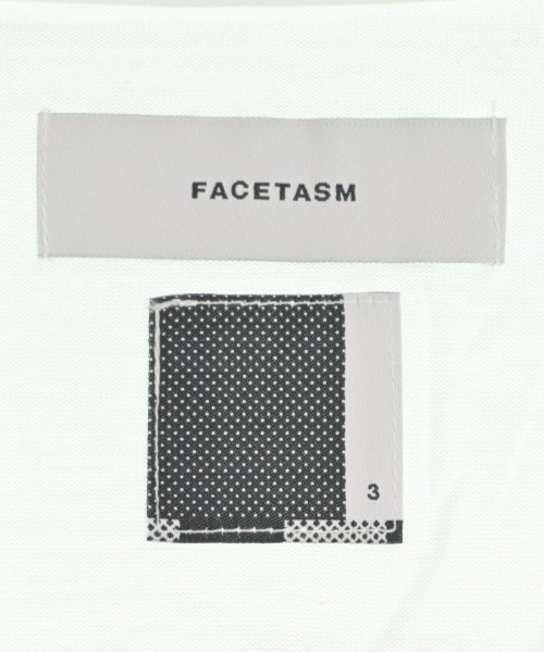 FACETASM（ファセッタズム）Tシャツ・カットソー 白 サイズ:3(S位) メンズ/2200715915042