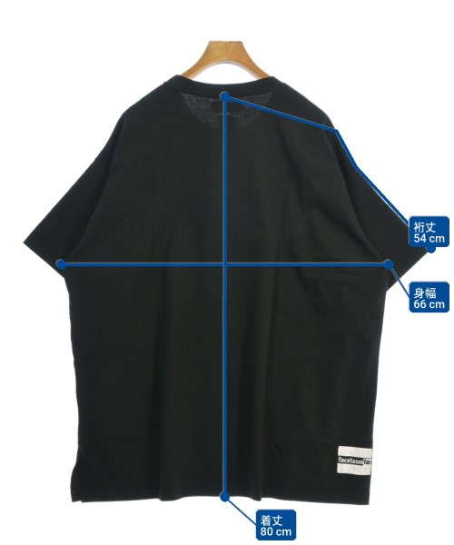 FACETASM（ファセッタズム）Tシャツ・カットソー 黒 サイズ:5(L位) メンズ/2200715915325