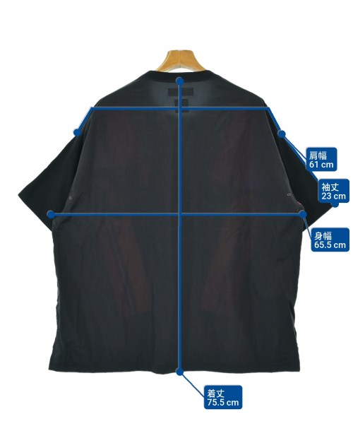 FACETASM（ファセッタズム）Tシャツ・カットソー 黒 サイズ:5(L位) メンズ/2200631891215