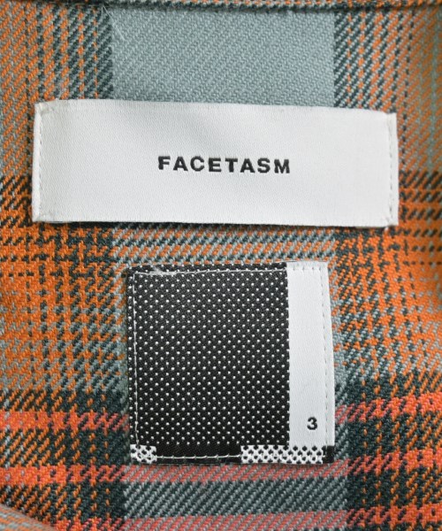 FACETASM（ファセッタズム）カジュアルシャツ グレー サイズ:3(S位) メンズ/2200640359126